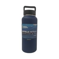 Botella Metalica 960Ml Color Azul
