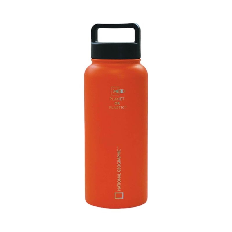 NATIONAL GEOGRAPHIC - Botella Agua Termica Acero Inox 960ML National Geographic