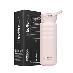 BUFFER FLASK - Termo Botella Termica Buffer 700ml Botella Agua - Rosa