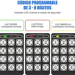 MOVI - Caja Fuerte De Seguridad Digital 23x17x17