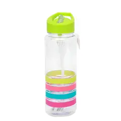 HOMEWELL - Botella de agua verde 700ml