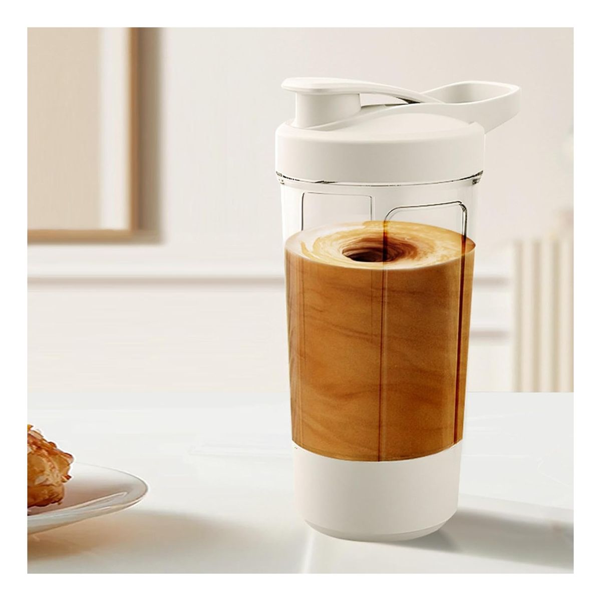 ATURE - Shaker Mezclador Automático de Proteína Polvo Portátil 450ml