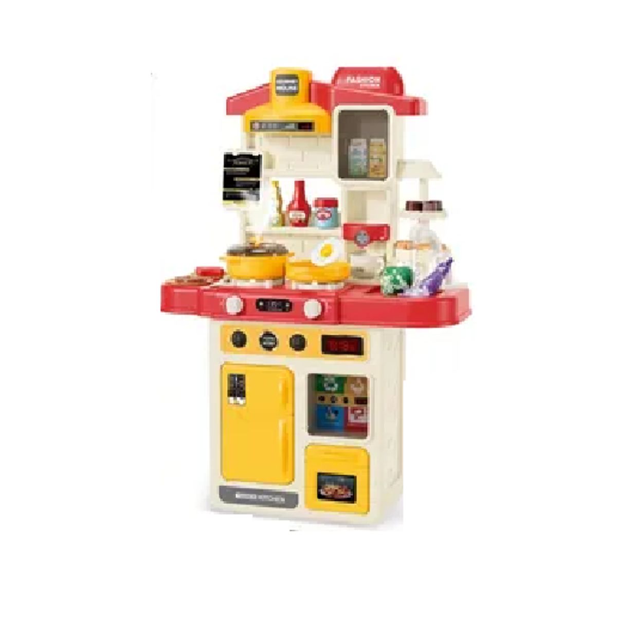 GENERICO - Cocina interactiva moderna para niñas y niños con sonido y luces