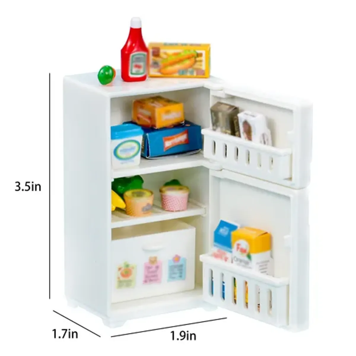 GENERICO - Juguete de refrigerador con luz y sonido multicolor