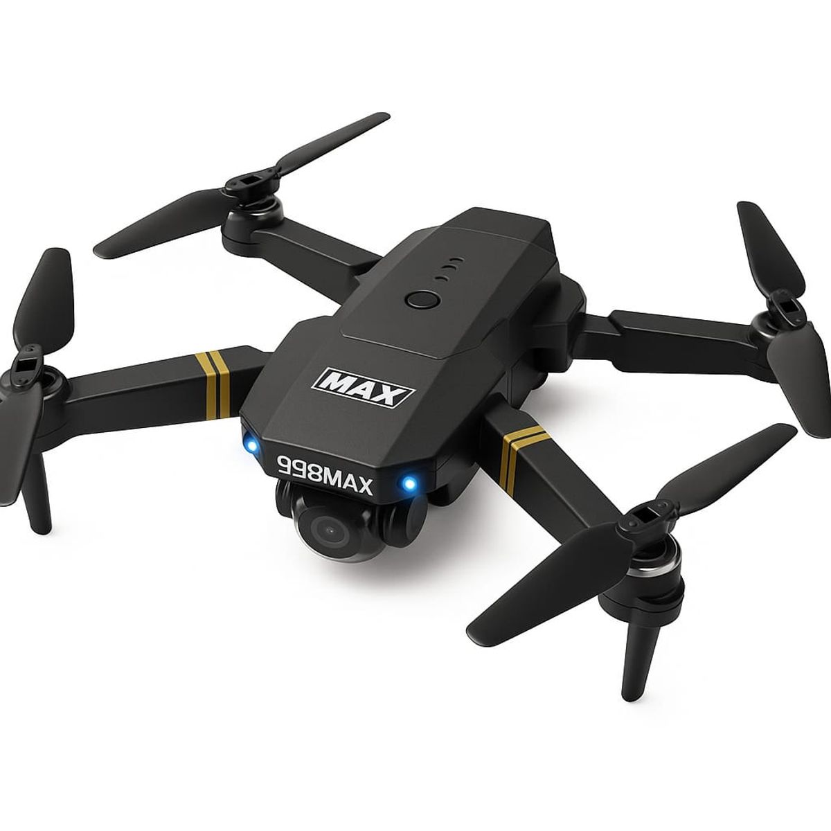 MAX - Dron WiFi plegable 998MAXFOTO Y VIDEOS HD