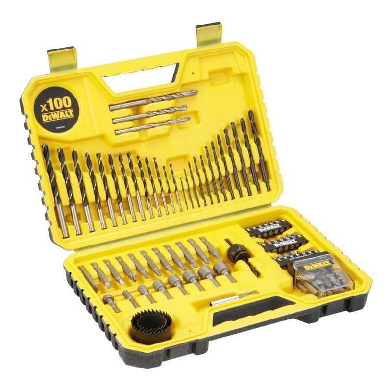 DEWALT - Set 100 Pzas Taladrar Atornillar Dewalt Dt71563-qz