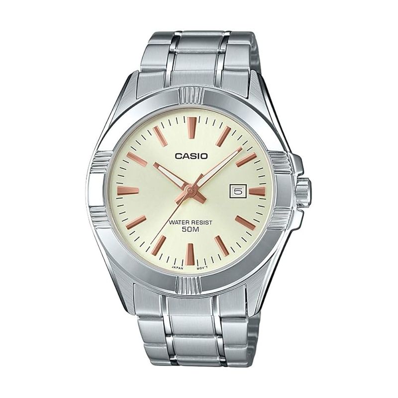 CASIO - RELOJ CASIO MTP1308D-9A HOMBRE ANALOGO METAL WR50M
