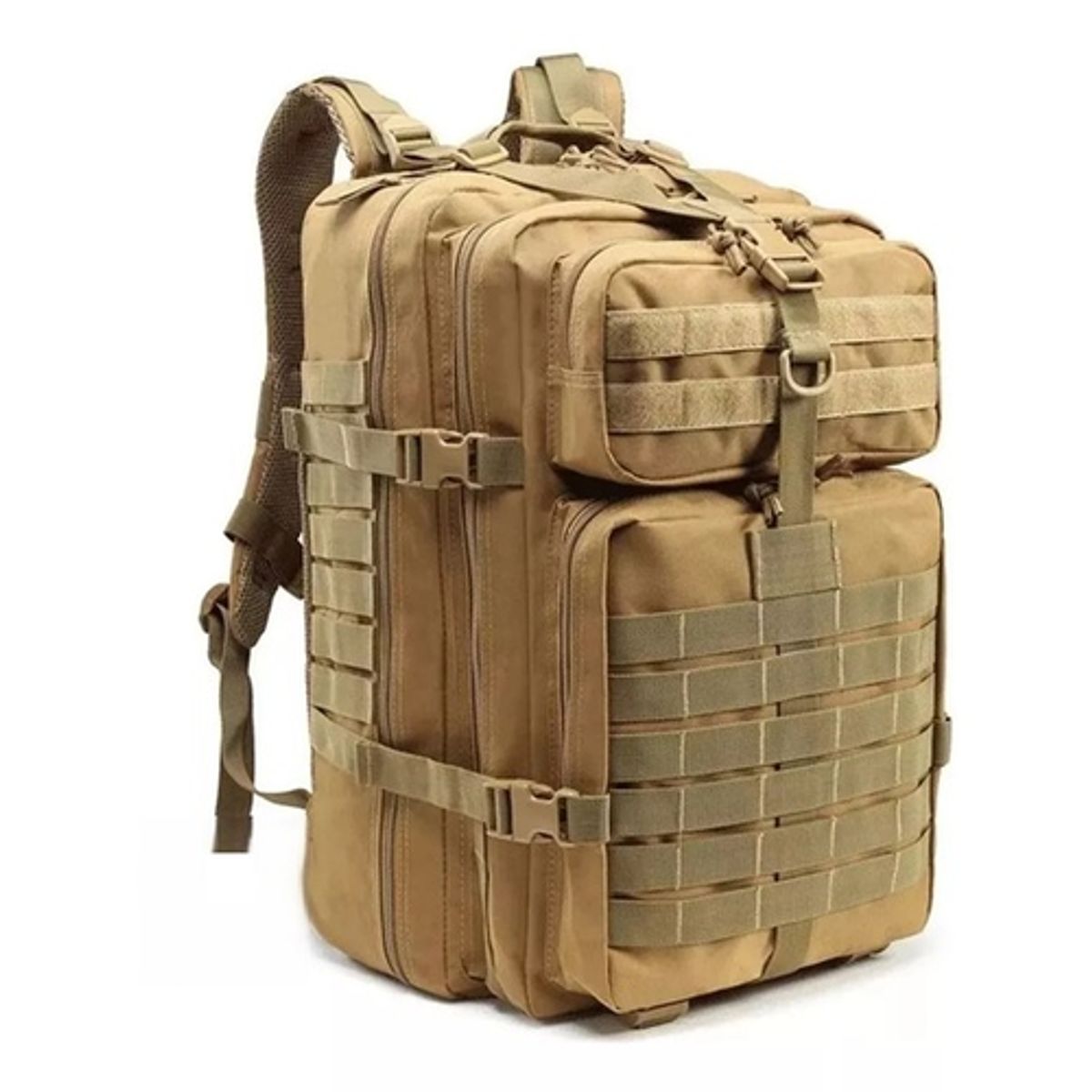 GENERICO - Mochila táctica militar impermeable color café