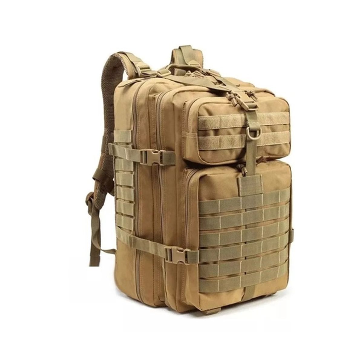 GENERICO - Mochila táctica militar impermeable color café