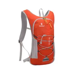 GENERICO - Mochila hidratación + bolsa de agua color rojo