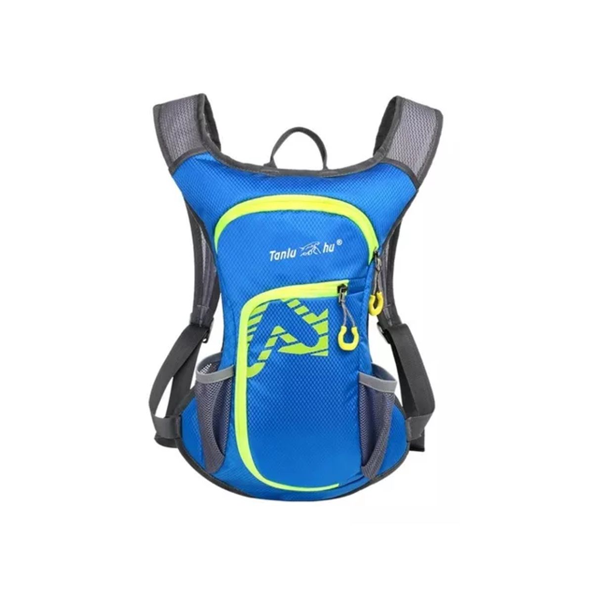 GENERICO - Mochila outdoor trekking + bolsa de agua color azul