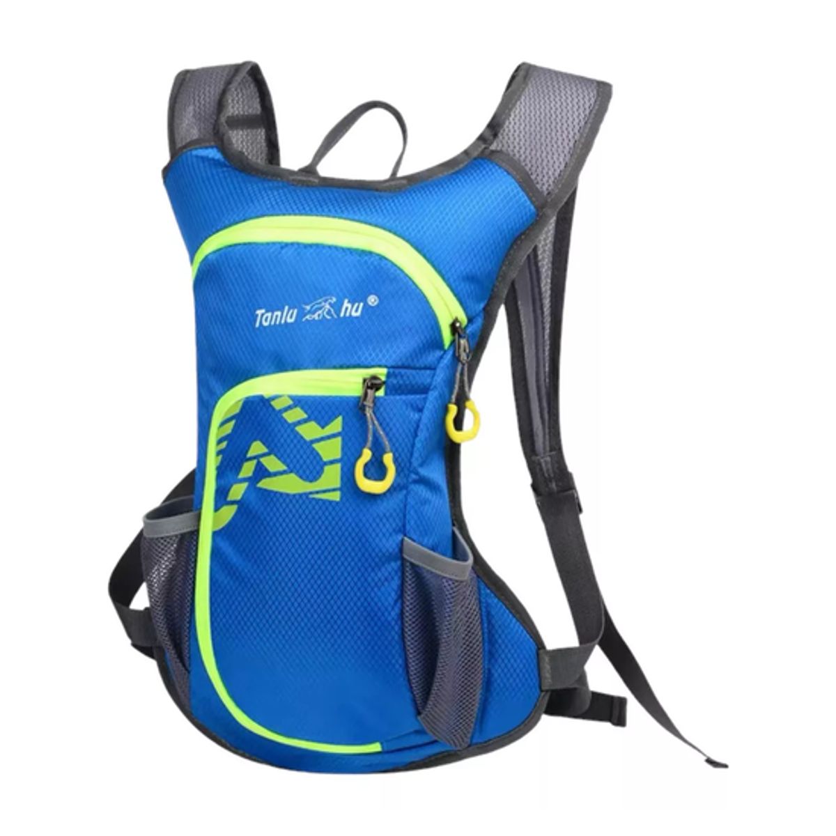 GENERICO - Mochila outdoor trekking + bolsa de agua color azul