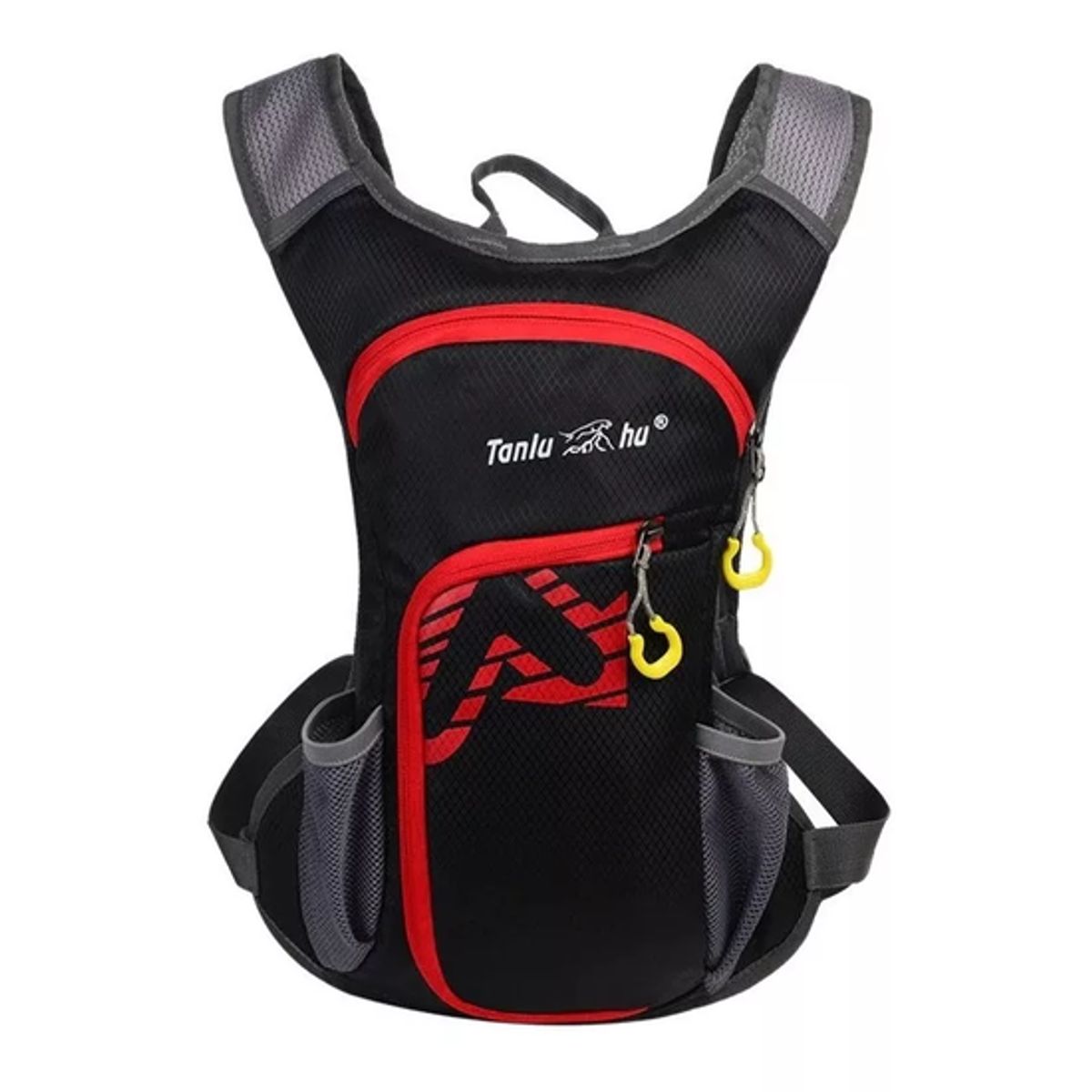 GENERICO - Mochila outdoor trekking + bolsa de agua color negro