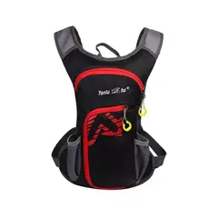 GENERICO - Mochila outdoor trekking + bolsa de agua color negro