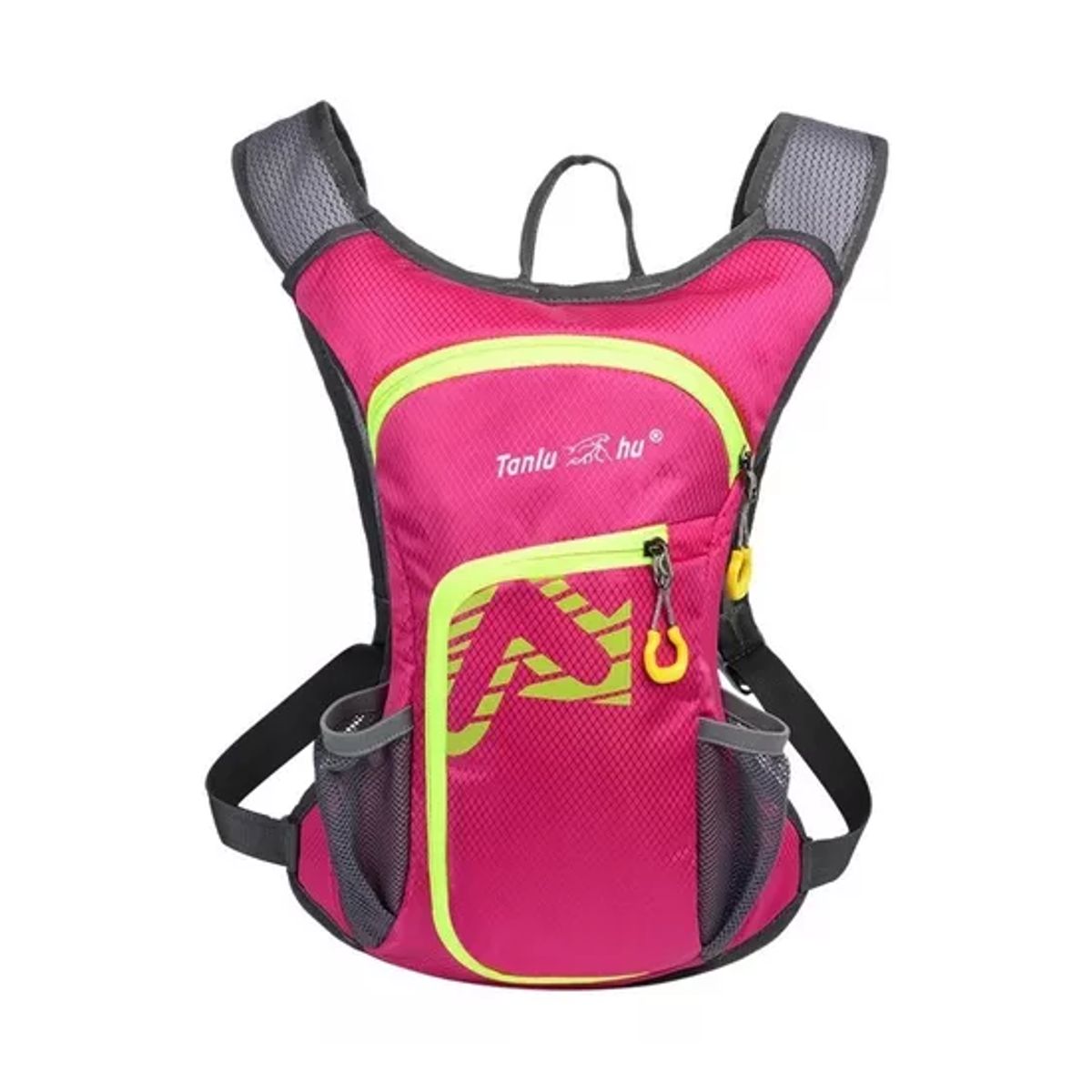 GENERICO - Mochila outdoor trekking + bolsa de agua color rosa
