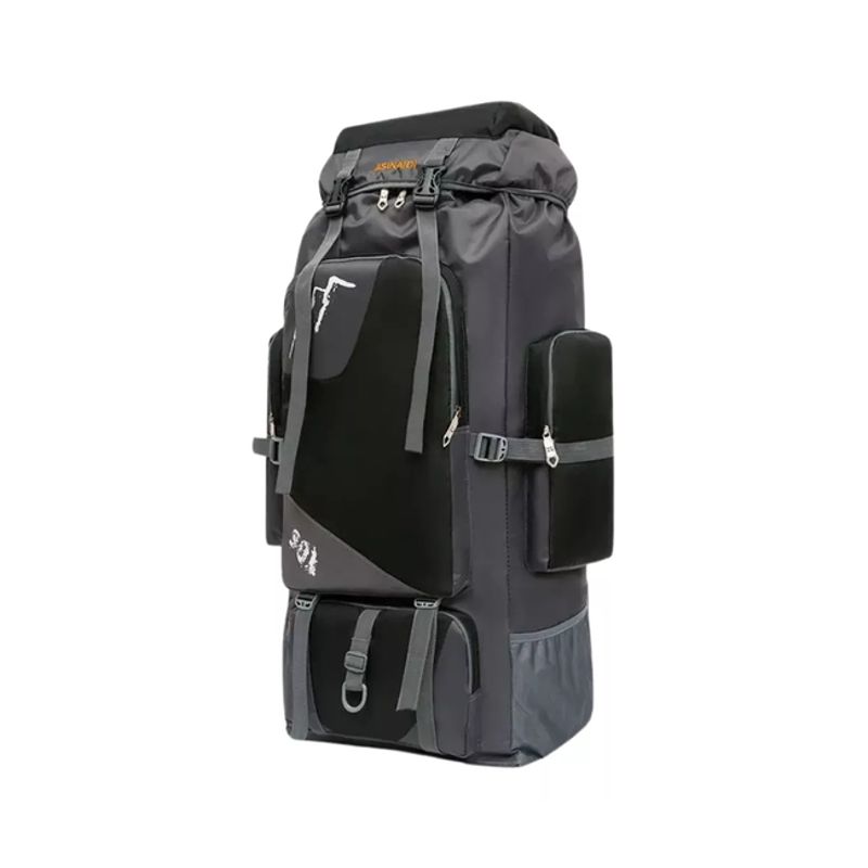 GENERICO - Mochila impermeable de 90L color negro