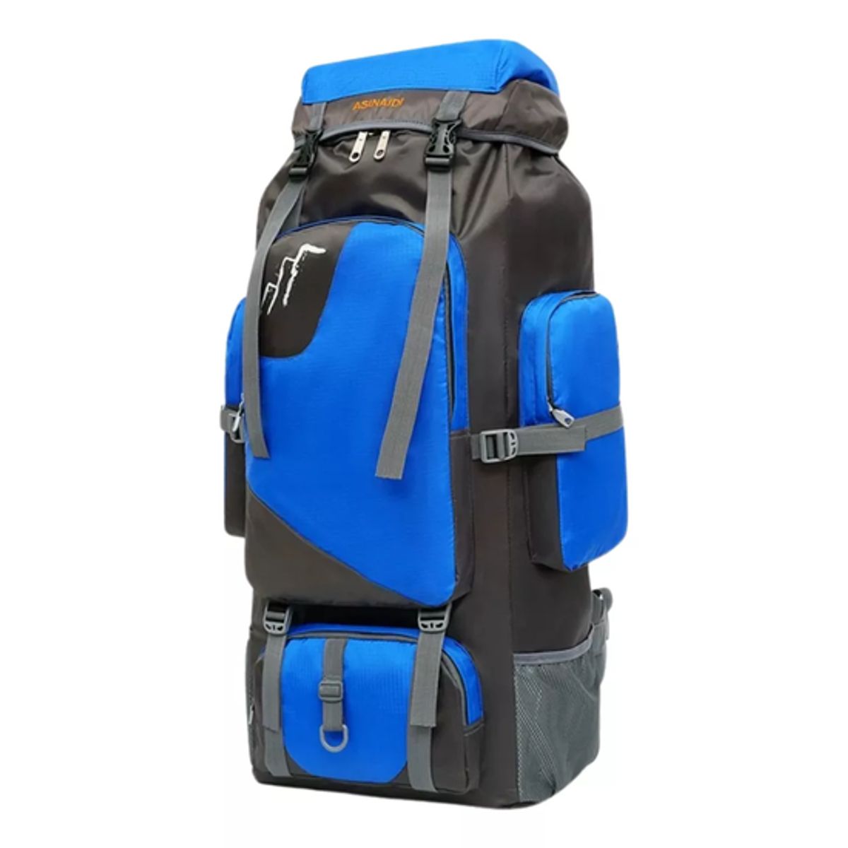 GENERICO - Mochila impermeable de 90L color azul
