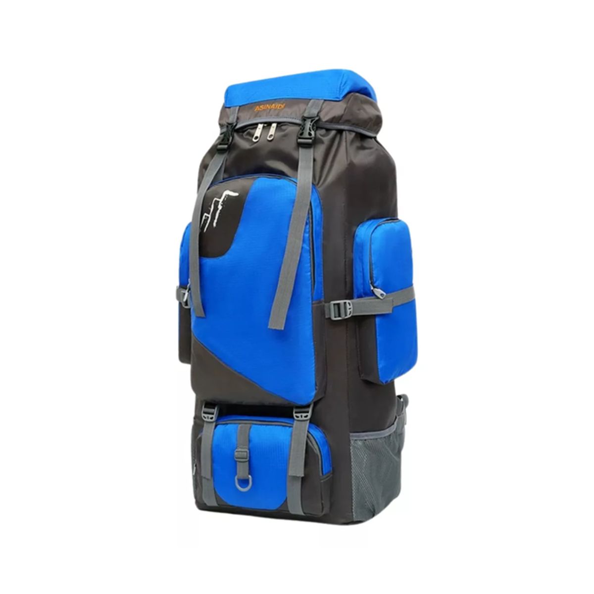 GENERICO - Mochila impermeable de 90L color azul