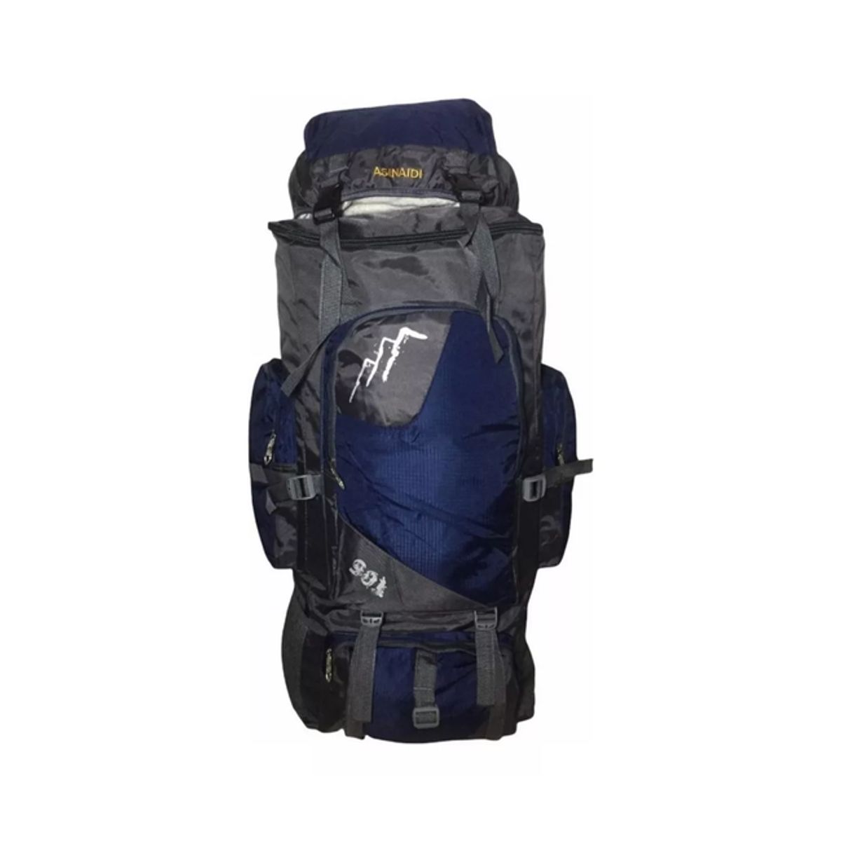 GENERICO - Mochila impermeable de 90L color azul marino