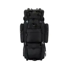 GENERICO - Mochila para campañas militares 100L color negro