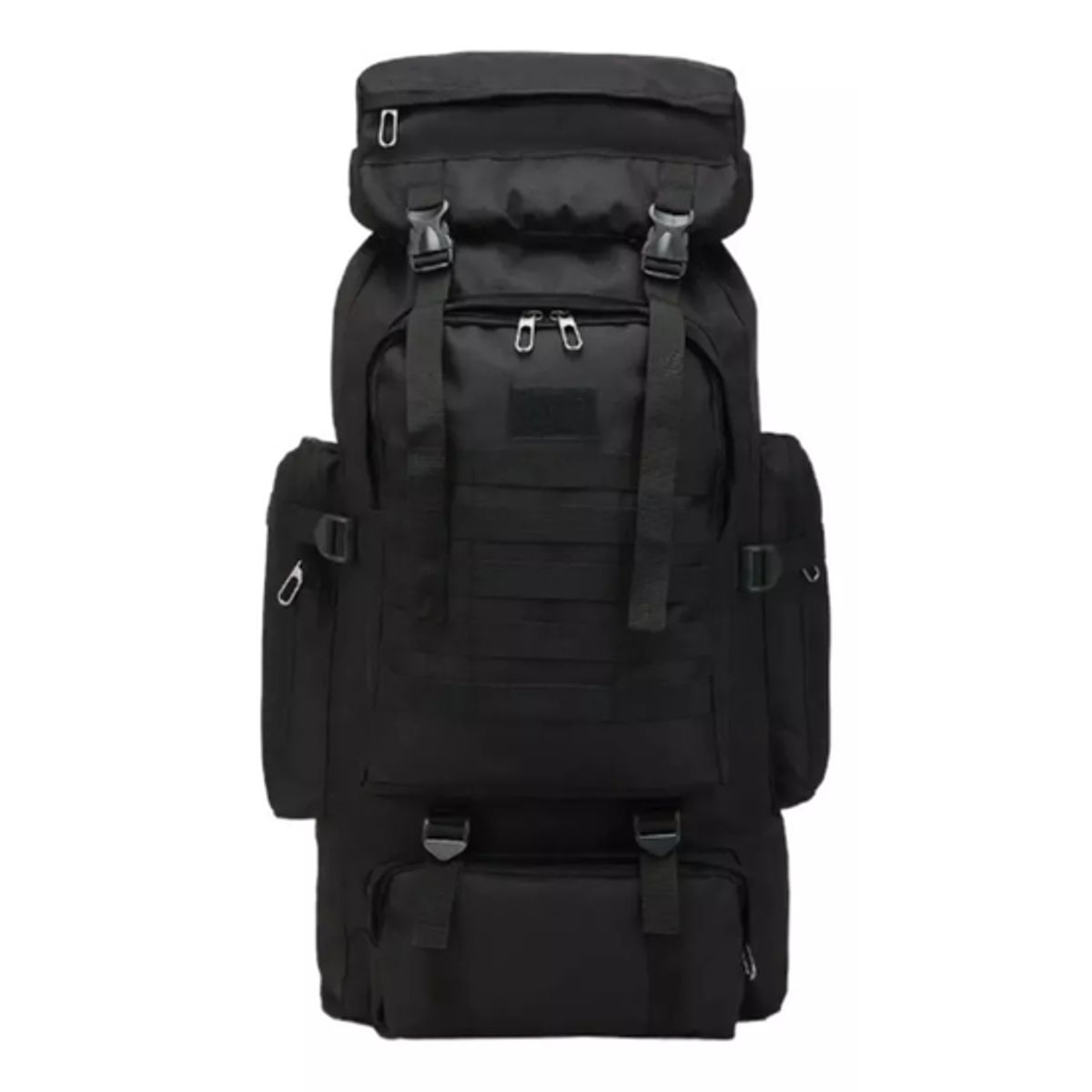 GENERICO - Mochila de campaña 80L color negro