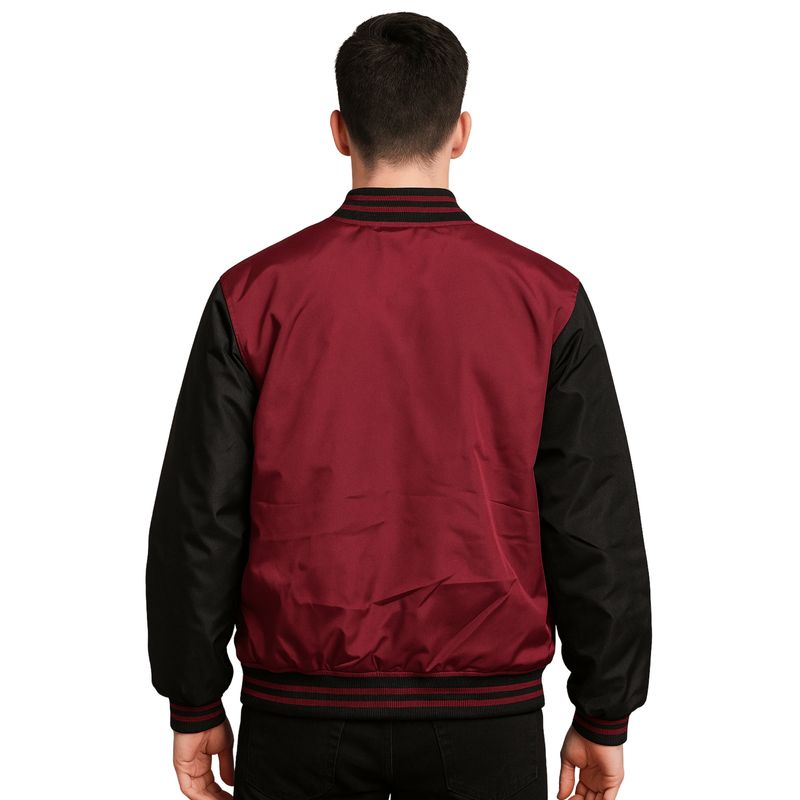 D'JOE - Chaqueta Bomber Universitaria Hombre Alpha