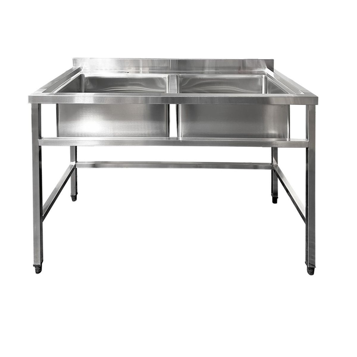 ECOBECK - LAVAFONDO 2 TACHOS 45x45x28, SIN SECADOR