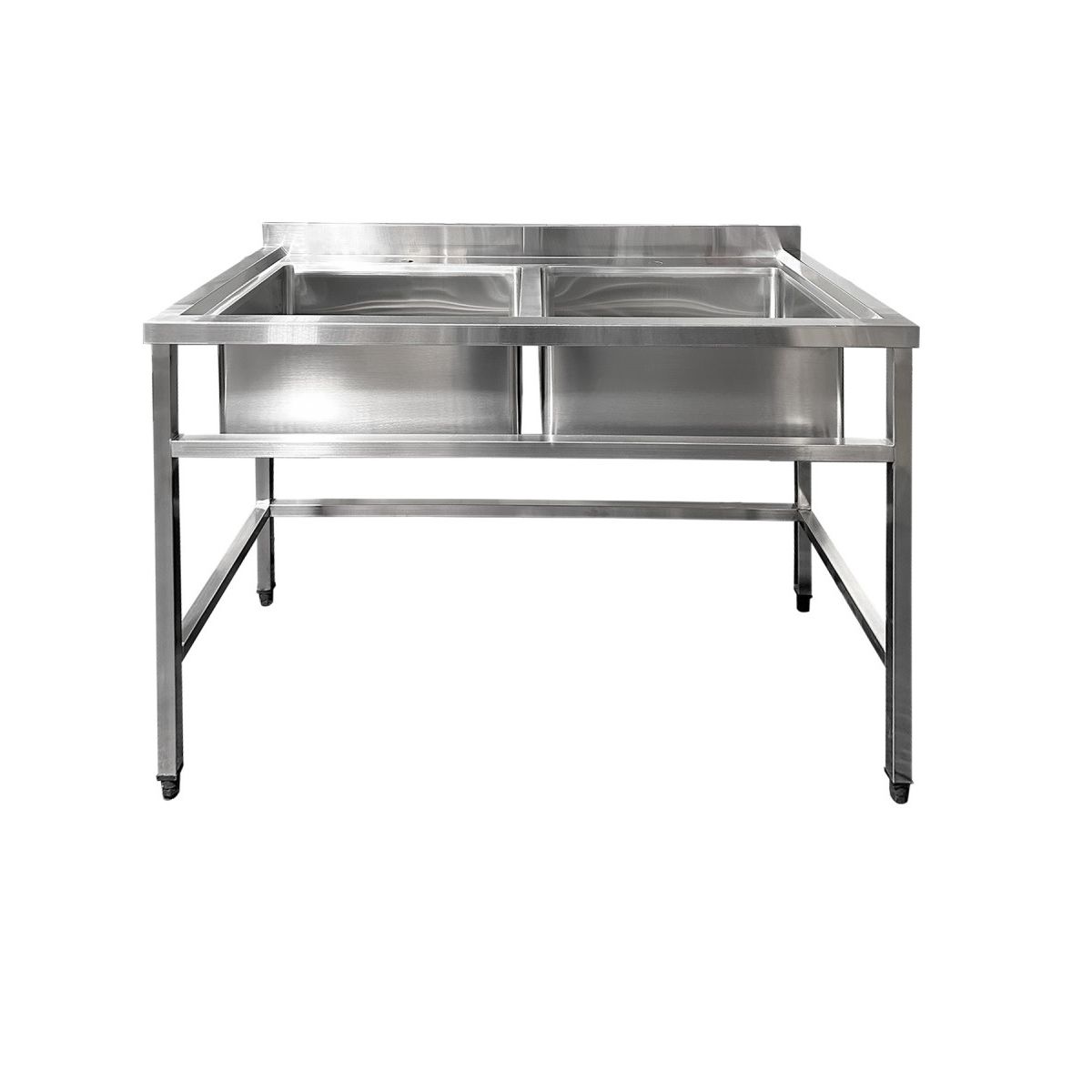 ECOBECK - LAVAFONDO 2 TACHOS 45x45x28, SIN SECADOR