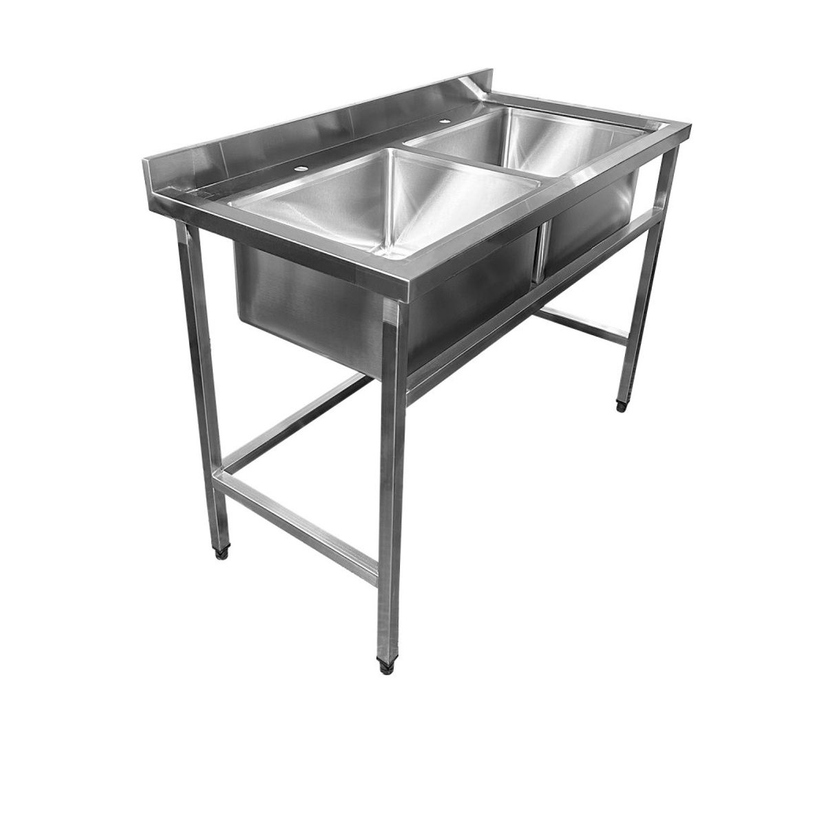 ECOBECK - LAVAFONDO 2 TACHOS 45x45x28, SIN SECADOR