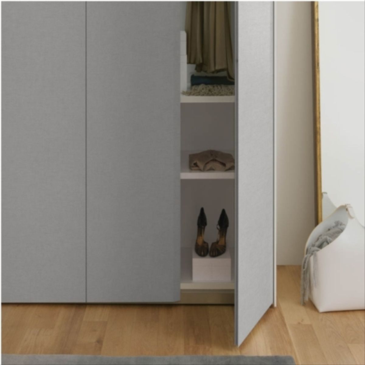 VESTO - Melamina lino chiaro 15mm 1,83x2,50mt