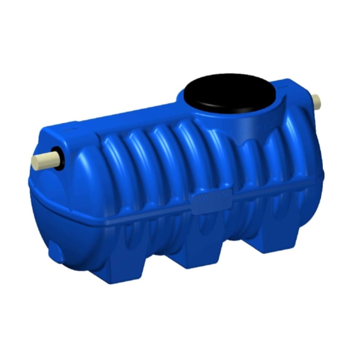 AMERPLAST - Fosa Septica Horizontal 1200 Litros Polietileno Tricapa