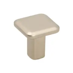 KUTZ - Perilla cuadrada niquel mate gn04 20mm