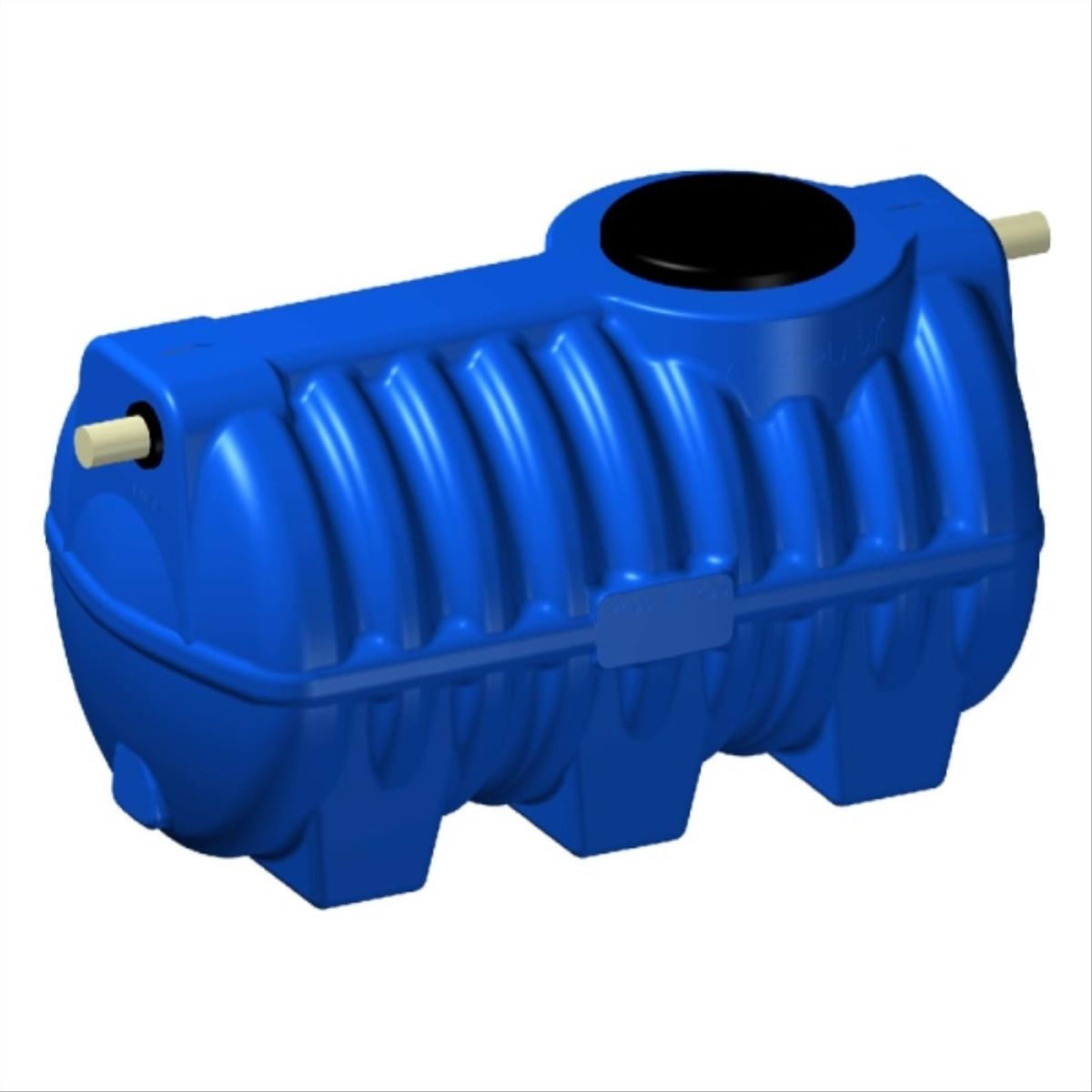 AMERPLAST - Fosa Septica Horizontal 2400 Litros Polietileno Tricapa