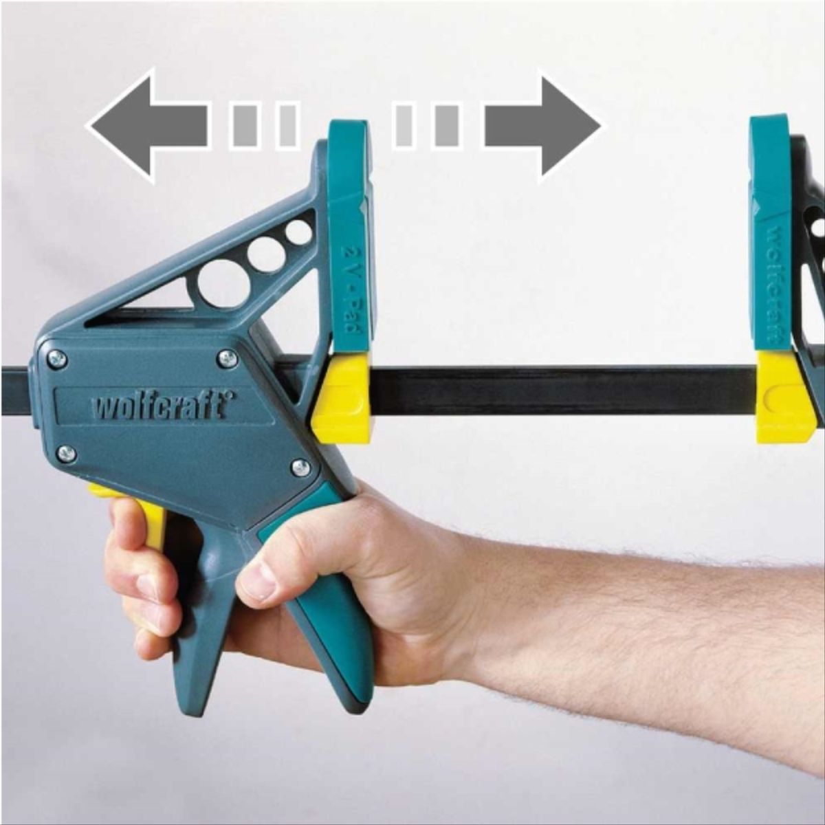 WOLFCRAFT - Prensa de Accion Rapida EHZ "PRO" 100/700 mm