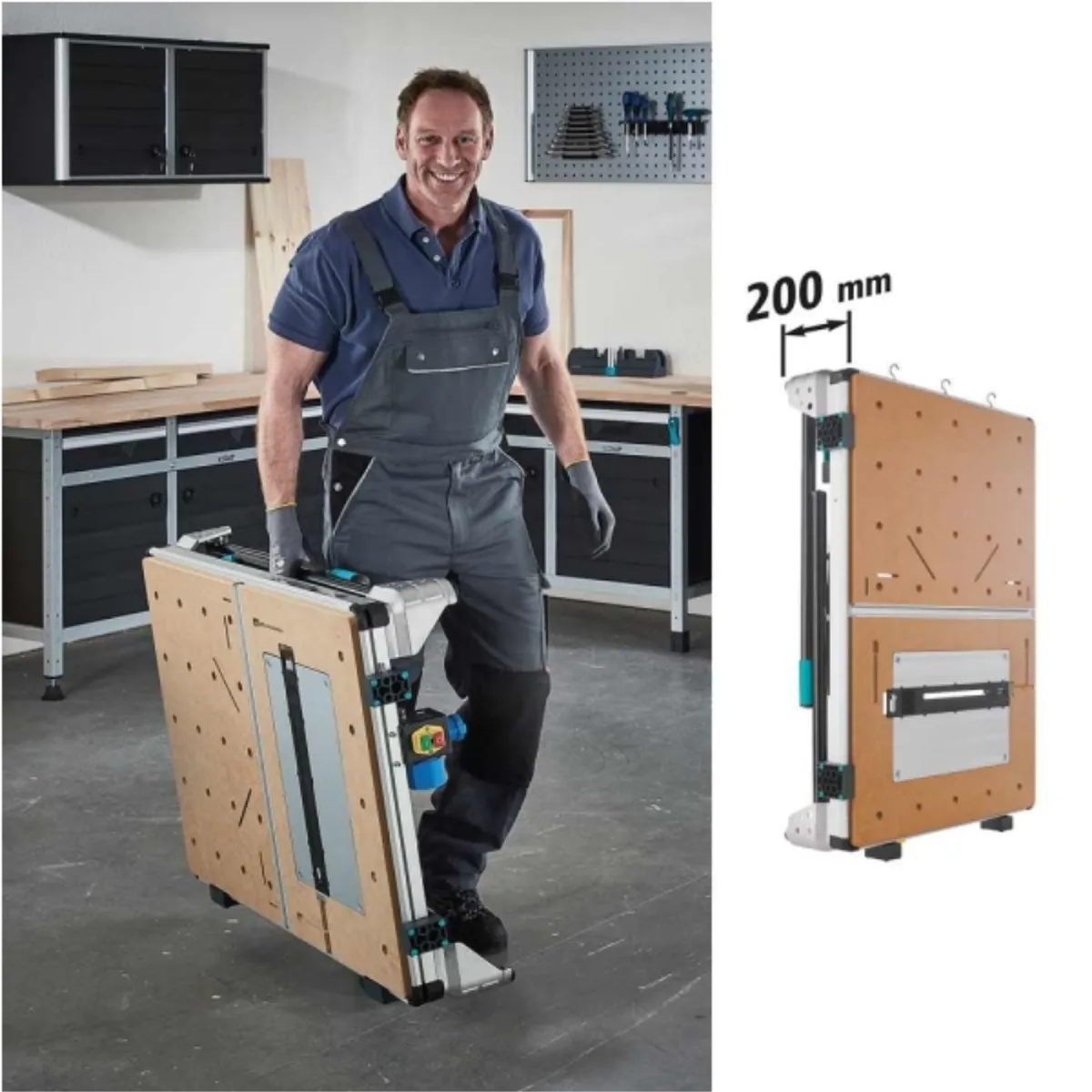 WOLFCRAFT - Mesa trabajo MASTER cut 2600