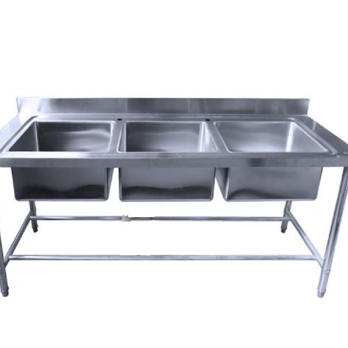 ECOBECK - LAVAFONDO 3 TACHOS 45x45x28, SIN SECADOR,