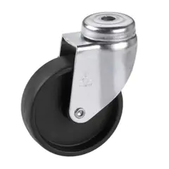 KUTZ - Rueda Giratoria 50mm Plastico 35kg Uso Doméstico