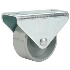 KUTZ - Rueda fija 15mm plástico 20kg