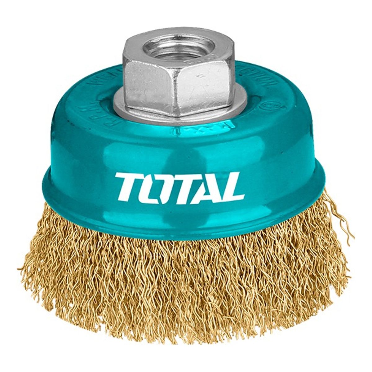 TOTAL - Escobilla Copa Dorado 4 100mm Total Tac31041