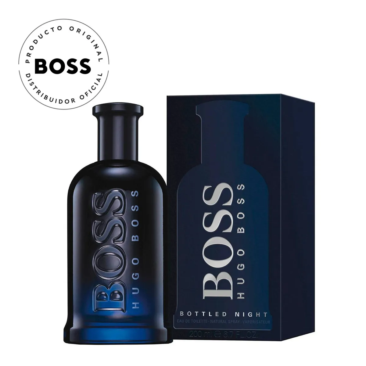 HUGO BOSS - Perfume Hombre Boss Bottled Night EDT 200 ml Hugo Boss