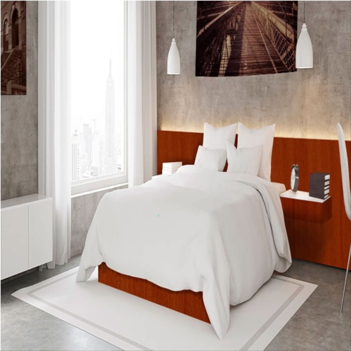 VESTO - Melamina cerezo 18mm 1,83x2,50mt