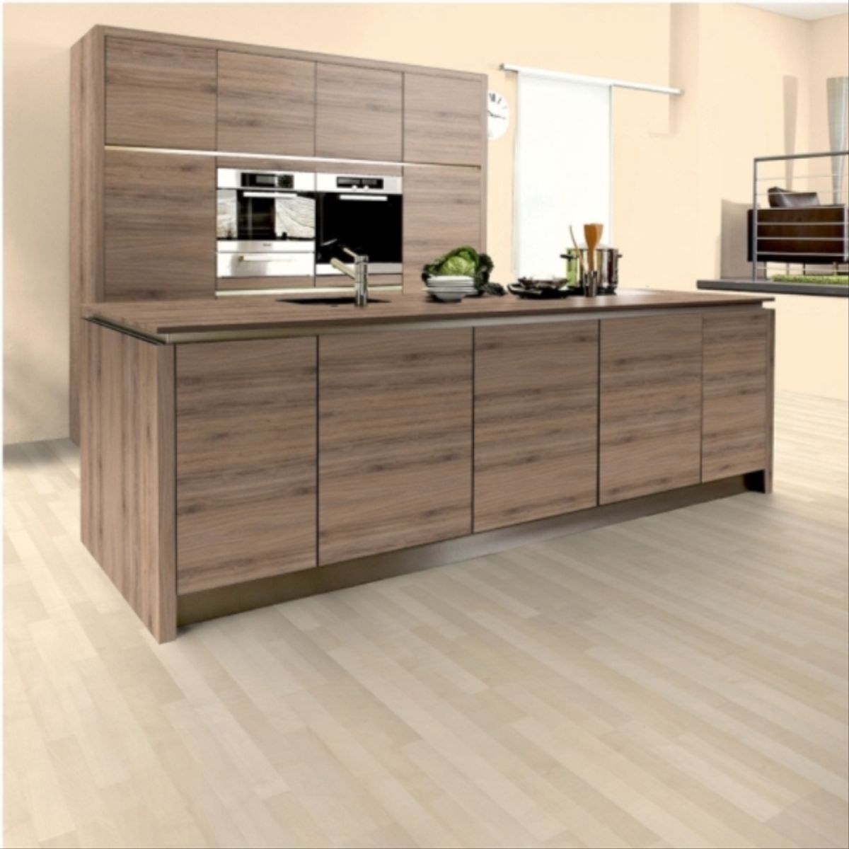 MASISA - Melamina MDP roble santana natural 18mm 1,83x2,50mt