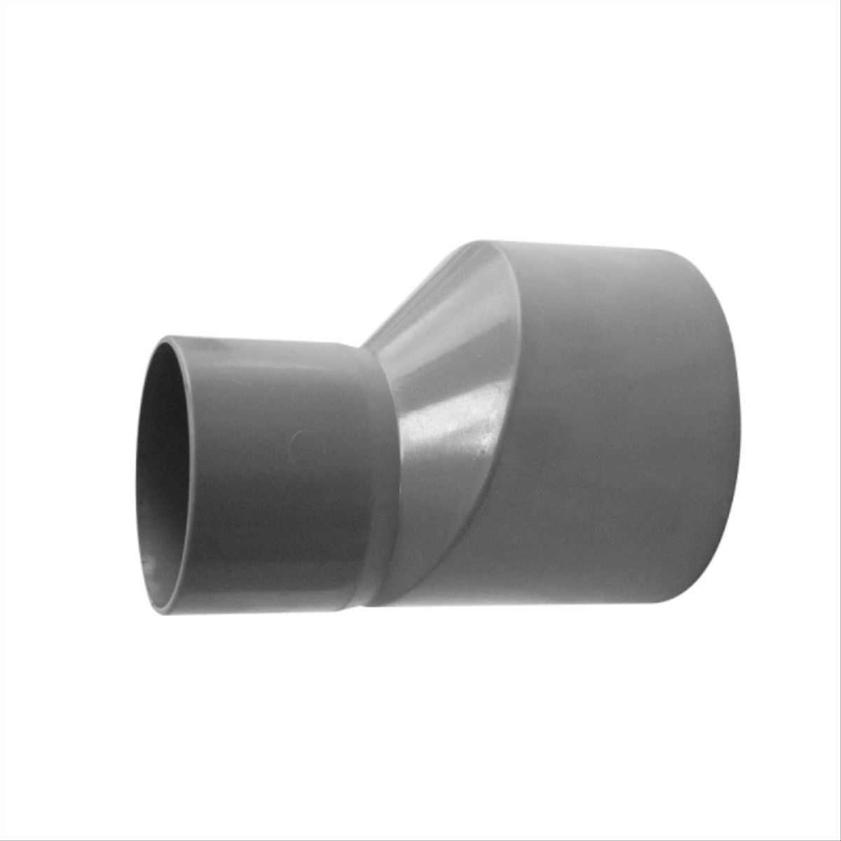 HOFFENS - Reduccion PVC sanitario gris 75x50mm