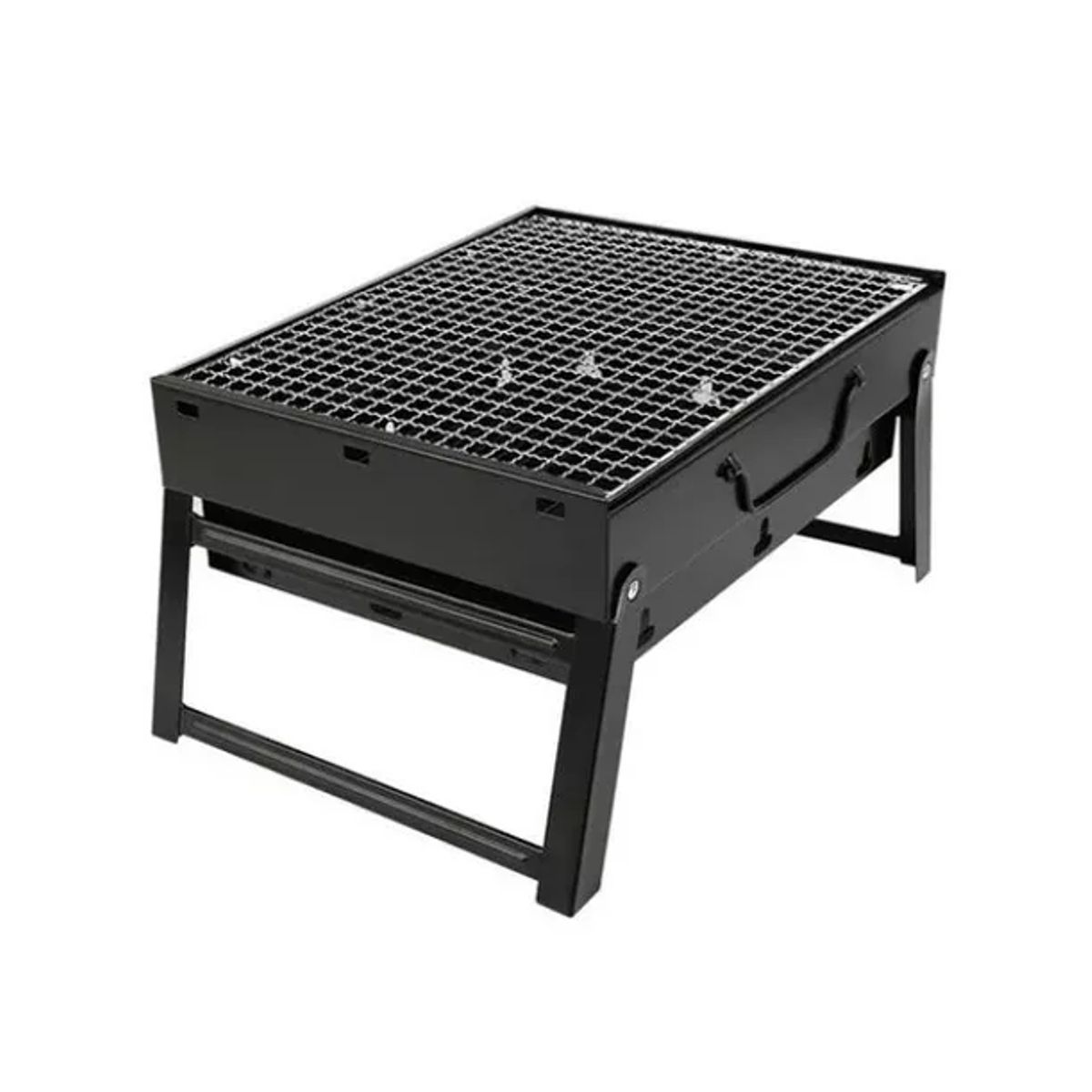 GENERICO - Parrilla portátil de carbón mini para asados y quinchos