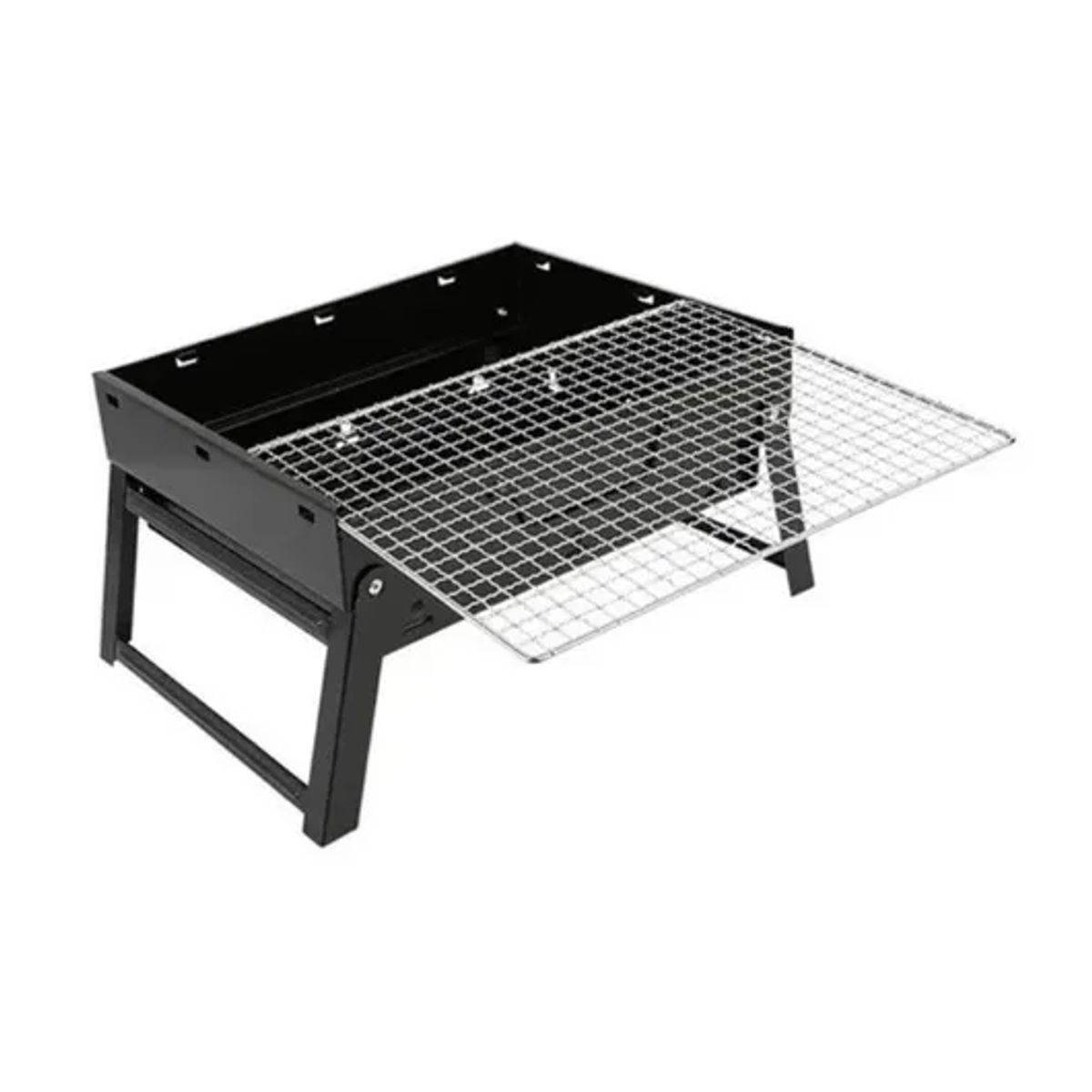 GENERICO - Parrilla portátil de carbón mini para asados y quinchos