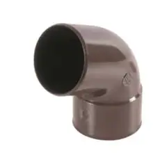 VINILIT - Codo 67,5° M-H tubo bajada marron