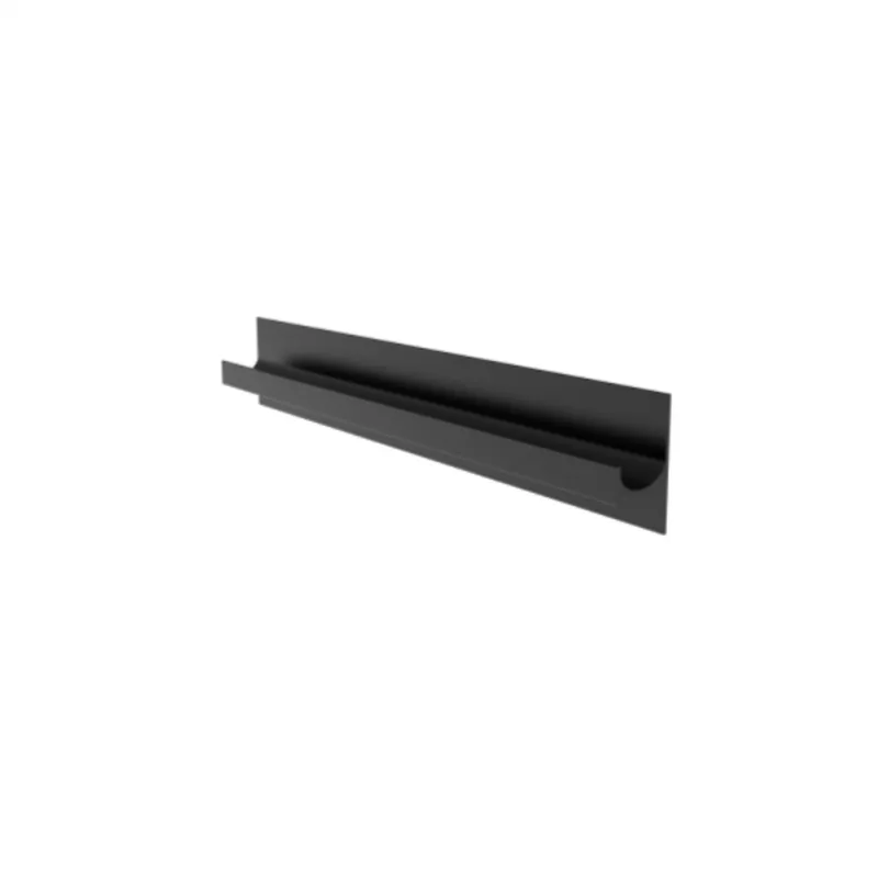 KUTZ - Asa corrida perfila 12/18 negro mate 3 mts