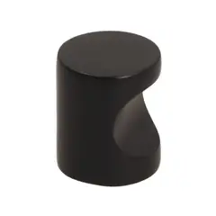 KUTZ - Perilla cilindrica 20mm negro mate