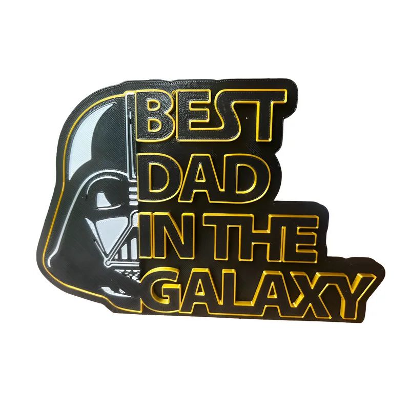 GENERICO - Cuadro - mejor papá de la galaxia