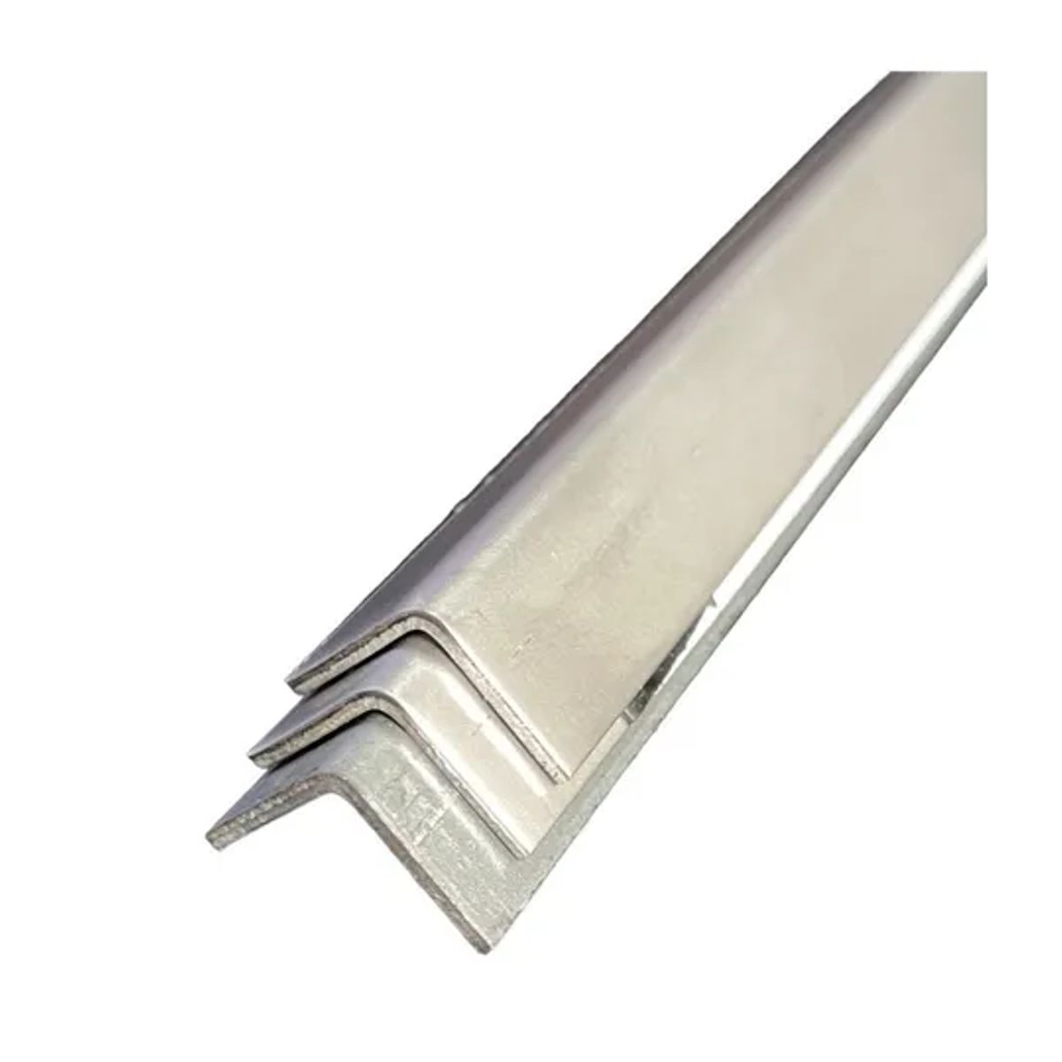 GENERICO - Set de ángulos inoxidables 15x15 mm x 1 metro para parrilla